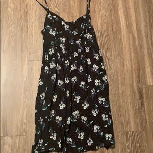 New Torrid size 3 black floral dress